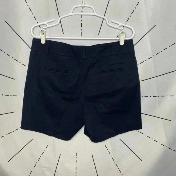 Ann Taylor Navy Blue Chino Shorts - Picture 3 of 5